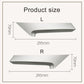 Silver/gray inside door handle cover, 295mm length, L and R