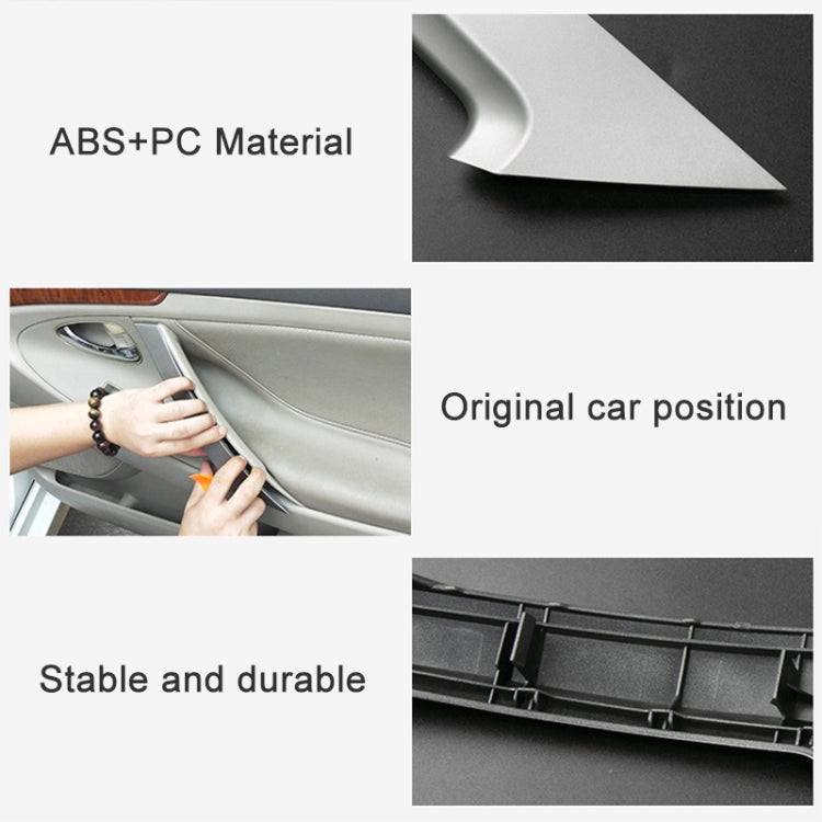ABS+PC inside door handle cover for Toyota Camry, interior trim piece
