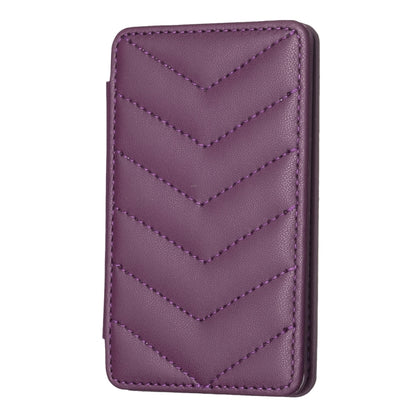 BFK02 Wave Pattern Card Bag Mobile Phone Back Sticker