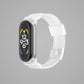 Transparent integrated TPU watch band with fully enclosed strap and buckle