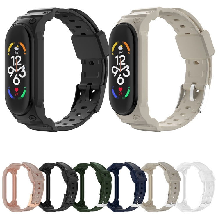 Set of integrated TPU watch bands in multiple colors with fully enclosed design