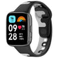 Stitching Two Color Silicone Watch Band, For Redmi Watch 3 Lite