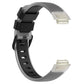 Two Color Transparent Silicone Watch Band, For Fitbit Inspire 3