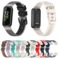 Two Color Transparent Silicone Watch Band, For Fitbit Inspire 3