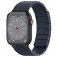 Carbon fiber magnetic loop watch band, midnight blue; magnetic loop strap for Apple Watch.