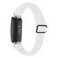 Buckle Wave Braided Nylon Watch Band, For Fitbit Inspire 3