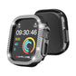 Black diamond-studded double-row watch case cover for 49mm Apple Watch Ultra