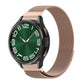 Milan magnetic metal watch band, rose-brown mesh for Galaxy Watch 6/6 Classic