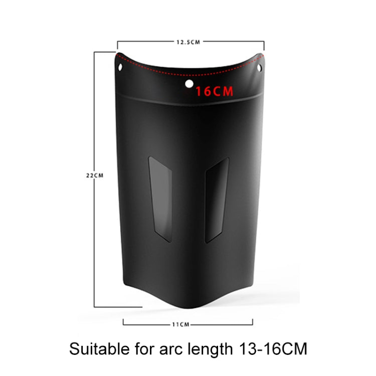 Motorcycle PP Modified Front Wheel Fender Dustproof Splash Flaps Mudguards Fender Guard, 01, 02, 03, 04