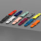 Assorted wave-dotted silicone watch bands with buckle ends for Galaxy Watch 6/6 Classic