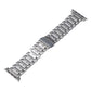 Five Beads Titanium Steel Watch Band, For Apple Watch Ultra 49mm, For Apple Watch SE 2023 44mm, For Apple Watch SE 2023 40mm, For Apple Watch Ultra 2 49mm, For Apple Watch Series 9 45mm, For Apple Watch SE 2022 40mm, For Apple Watch SE 2022 44mm       ...