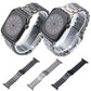 Five Beads Titanium Steel Watch Band, For Apple Watch Ultra 49mm, For Apple Watch SE 2023 44mm, For Apple Watch SE 2023 40mm, For Apple Watch Ultra 2 49mm, For Apple Watch Series 9 45mm, For Apple Watch SE 2022 40mm, For Apple Watch SE 2022 44mm       ...