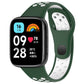 Two Color Silicone Watch Band, For Redmi Watch 3 Lite / Watch 3 Active