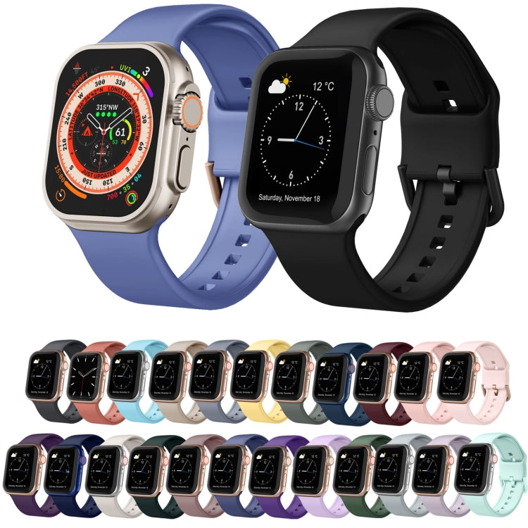 Assorted-color silicone watch bands with pin buckles and perforated holes