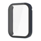 Midnight blue PC protective case with integrated tempered film for a fitness tracker display