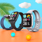 Honeycomb-texture TPU watch bands, multiple colors, with metal buckle