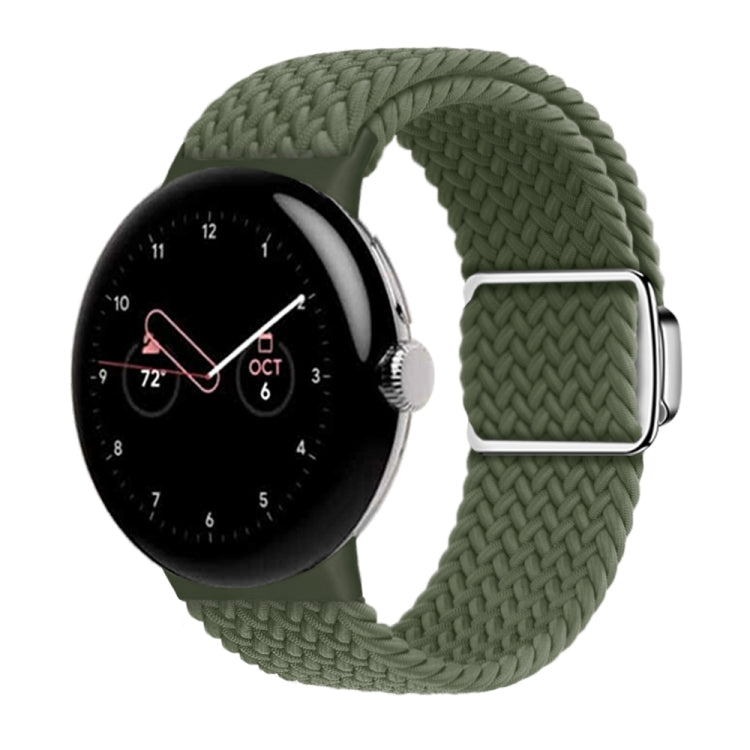 Nylon Loop Magnetic Buckle Watch Band, For Google Pixel Watch 5 / 4 / 3 / 2 / 1 41mm
