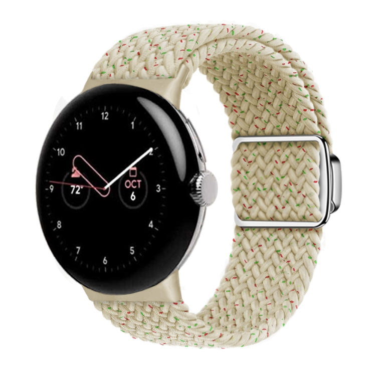 Nylon Loop Magnetic Buckle Watch Band, For Google Pixel Watch 5 / 4 / 3 / 2 / 1 41mm