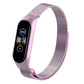 Milano Solid Color Magnetic Stainless Steel Strap, For Xiaomi Mi Band 5