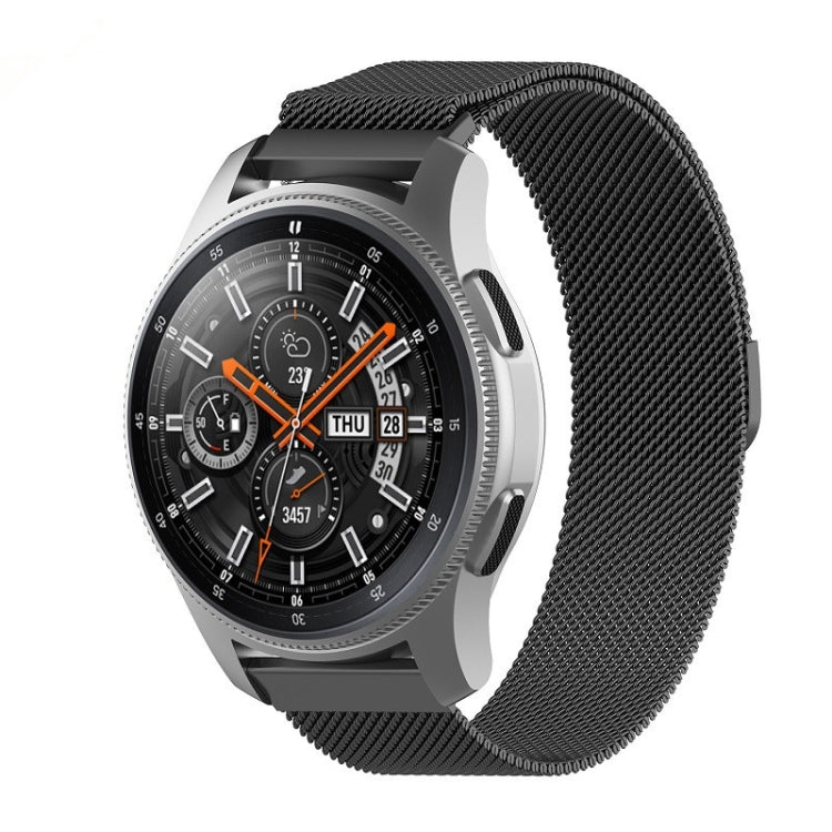 For Huami Amazfit GTS 20mm Milanese Magnetic Metal Replacement Strap Watchband, 20mm