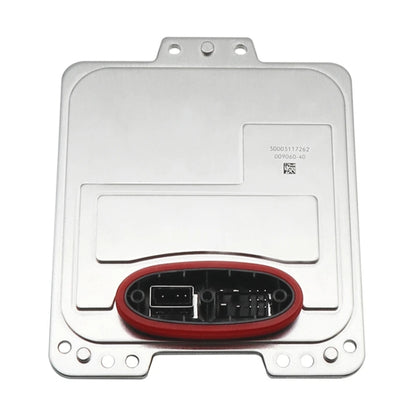 AFS ballast control unit with oval connector, silver housing and red trim
