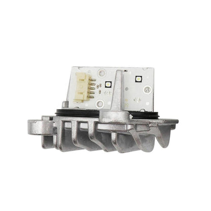 Right LED angel eyes ballast control module with metal housing and circuit board