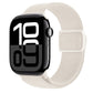 Starlight nylon watch band with carbon-fiber texture and snap buckle strap for smartwatch