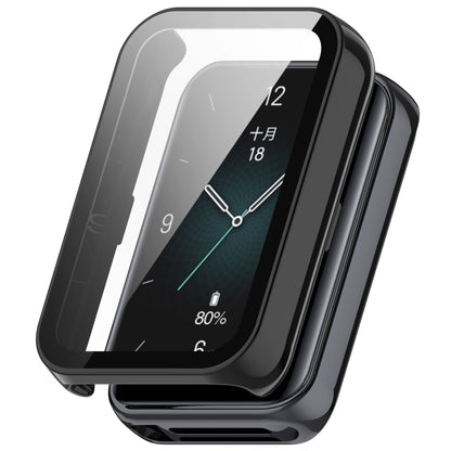Black Honor Band 9 protective case with integrated screen protector
