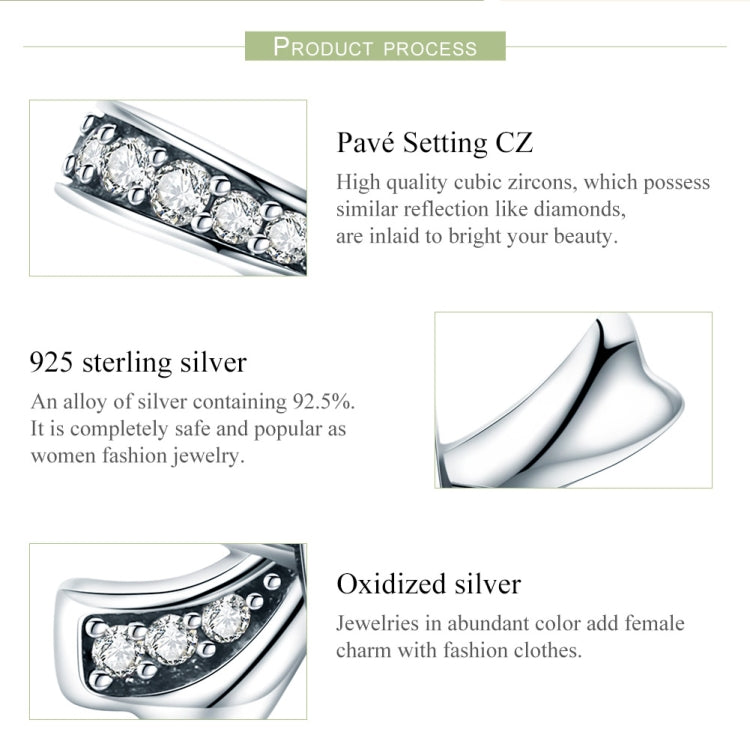 Sterling silver bow bead charm with pavé CZ and oxidized silver details