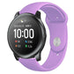 Silicone Reverse Buckle Replacement Wrist Strap, For Xiaomi Haylou Solar