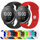 Silicone Reverse Buckle Replacement Wrist Strap, For Xiaomi Haylou Solar