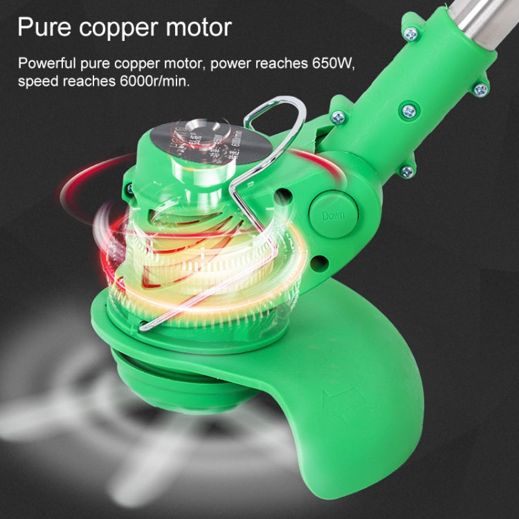 21V Portable Rechargeable Electric Lawn Mower Weeder, EU Plug, US Plug