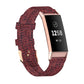 Braided Nylon Strap Plastic Head, Size: Free Size, For Fitbit Charge 4 / Charge 3 / Charge3 SE