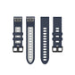 Silicone Two-color Strap, For Garmin Fenix 6S