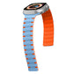 Two-color Magnetic Silicone Watch Band, For Apple Watch Series 3 42mm