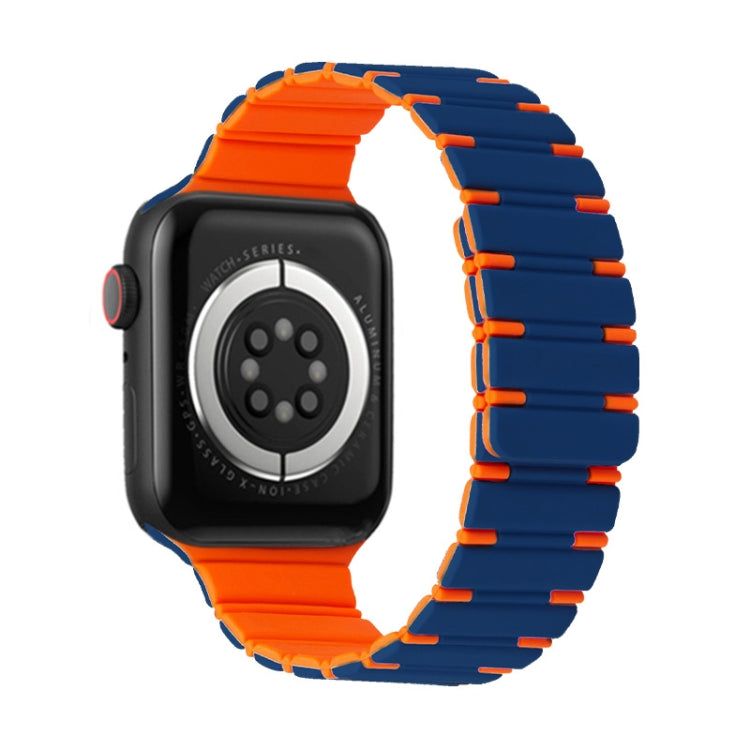 Two-color Magnetic Silicone Watch Band, For Apple Watch Series 3 42mm