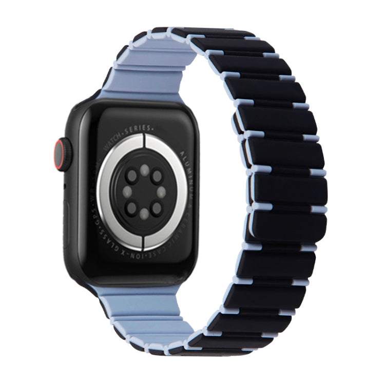 Two-color Magnetic Silicone Watch Band, For Apple Watch Series 3 42mm