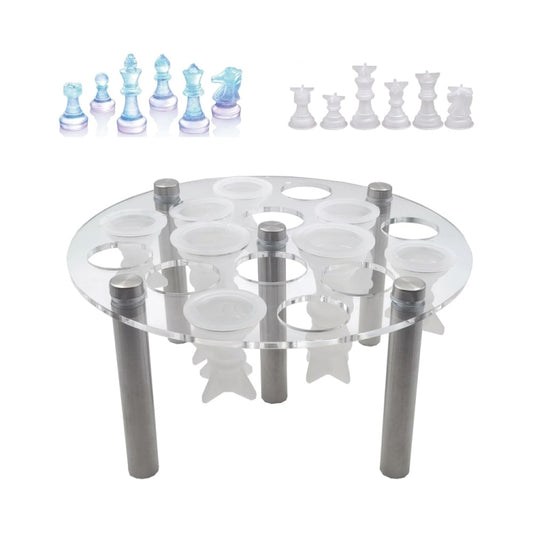 Round Chess Mold Stand Without Silicone Mold, YX124