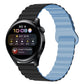 Two Color Magnetic Silicone Watch Band, 20mm, 22mm