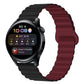 Two Color Magnetic Silicone Watch Band, 20mm, 22mm