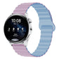 Two Color Magnetic Silicone Watch Band, 20mm, 22mm