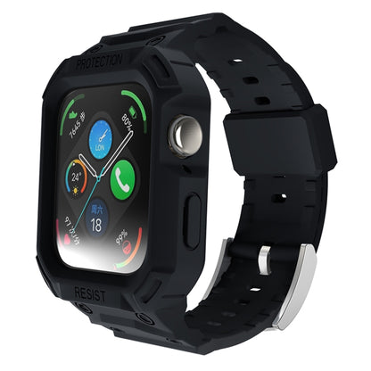 Black TPU watch band with protective case and buckle for Huawei Watch Fit3