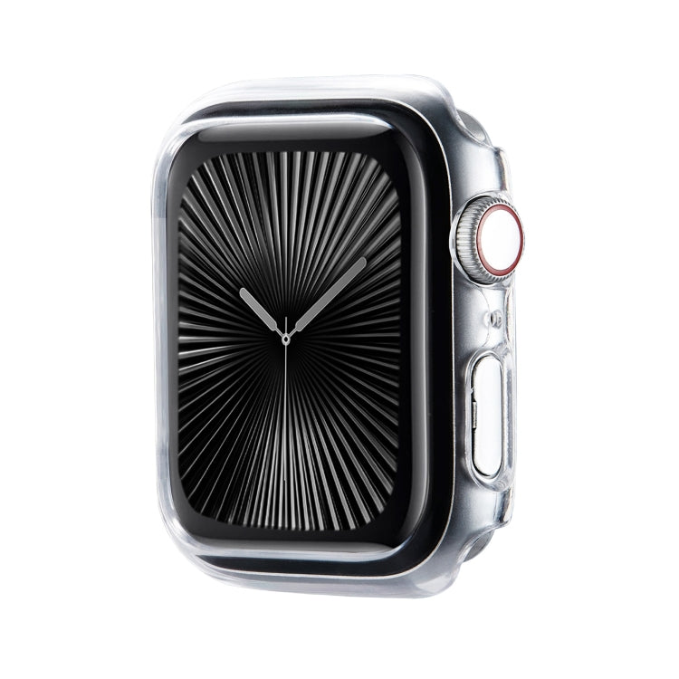 Spray Glazing PC Frame Half Coverage Watch Case, For Apple Watch Series 10 / 11 46mm, For Apple Watch Series 10 / 11 42mm