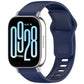 Solid Color Reverse Buckle Silicone Watch Band, For Redmi Watch 5 Active