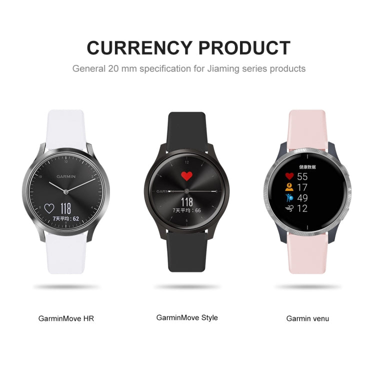 Silicone watch strap options with reverse buckle, size small, white, black, and pink shown