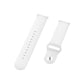 18mm SLR Buckle Fashion Silicone Strap, Size: Small Code, For Garmin Vivomove 3s / 4s