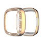 Double Row Plating Diamonds PC Protective Case, For Fitbit Versa 3 / Versa Sense