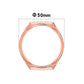 Rose gold Huawei Watch GT2e case, 50mm
