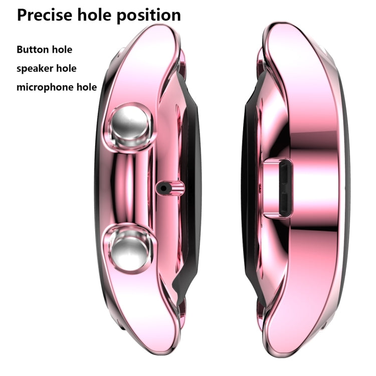 Electroplating Hollow Half-pack TPU Protective Case, For Samsung Galaxy Watch 3 41mm, For Samsung Galaxy Watch 3 45mm