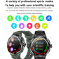 D11 1.46 inch 2 in 1 Bluetooth Earphone Smart Watch, Support Bluetooth Call / NFC / Heart Rate, D11 (Black), D11 (Green)